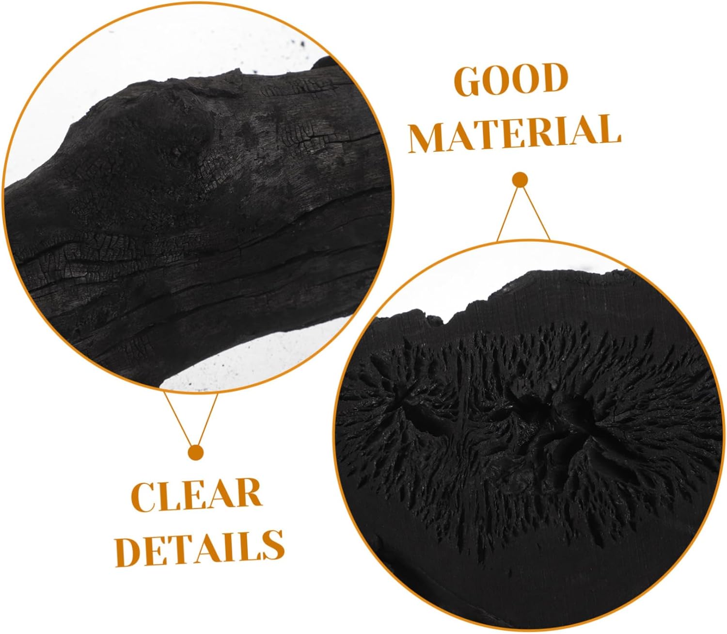 Fruit Wood Charcoal for BBQ Easy Light Smokeless Grilling Charcoal for Camping Outdoor Heating Aromatic Flavor Quick