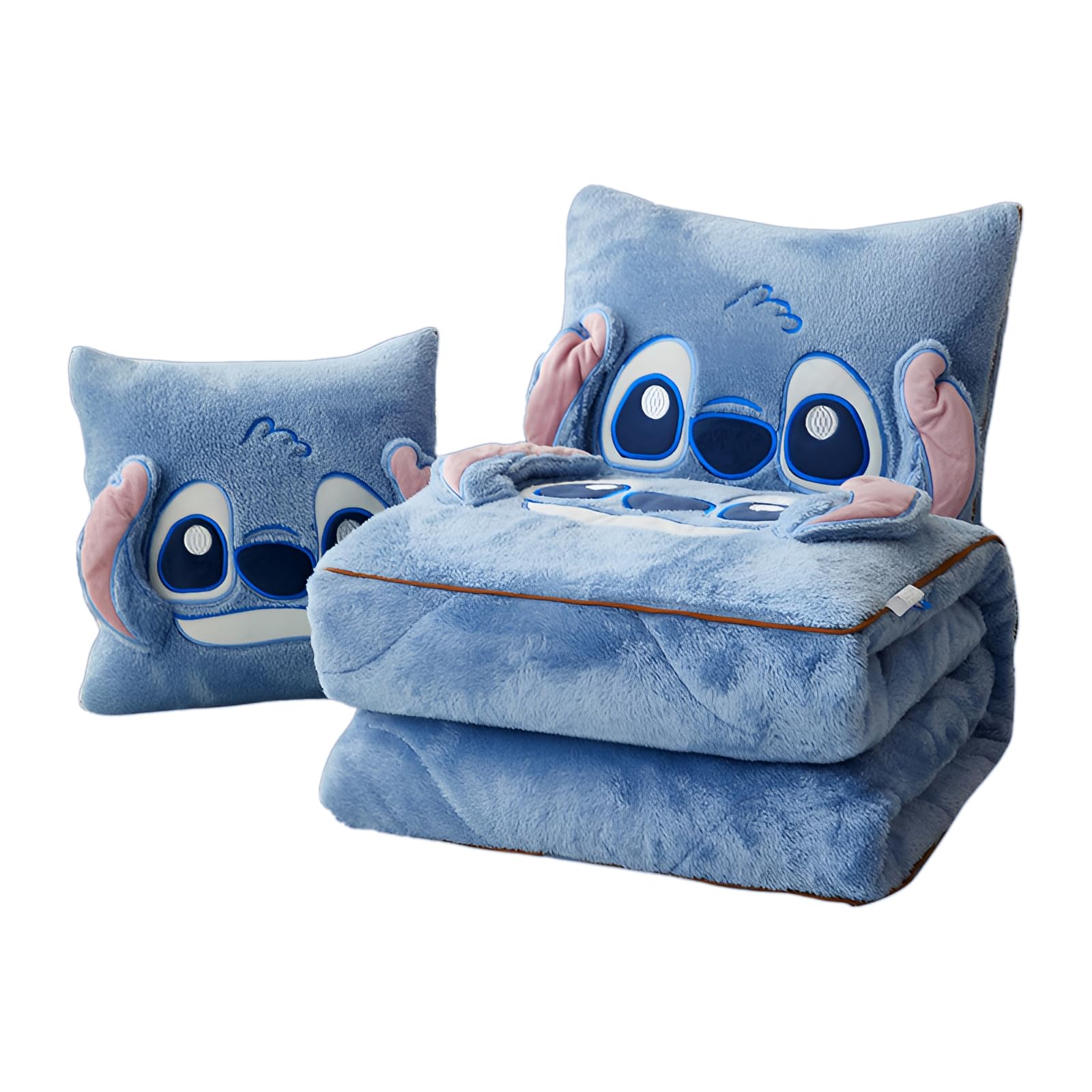 Xiyocadt Obst Kissen Decke 2in1 - Packbare Reisedecke 85x115cm Mit Avocado Design Für Büro Und Reisen