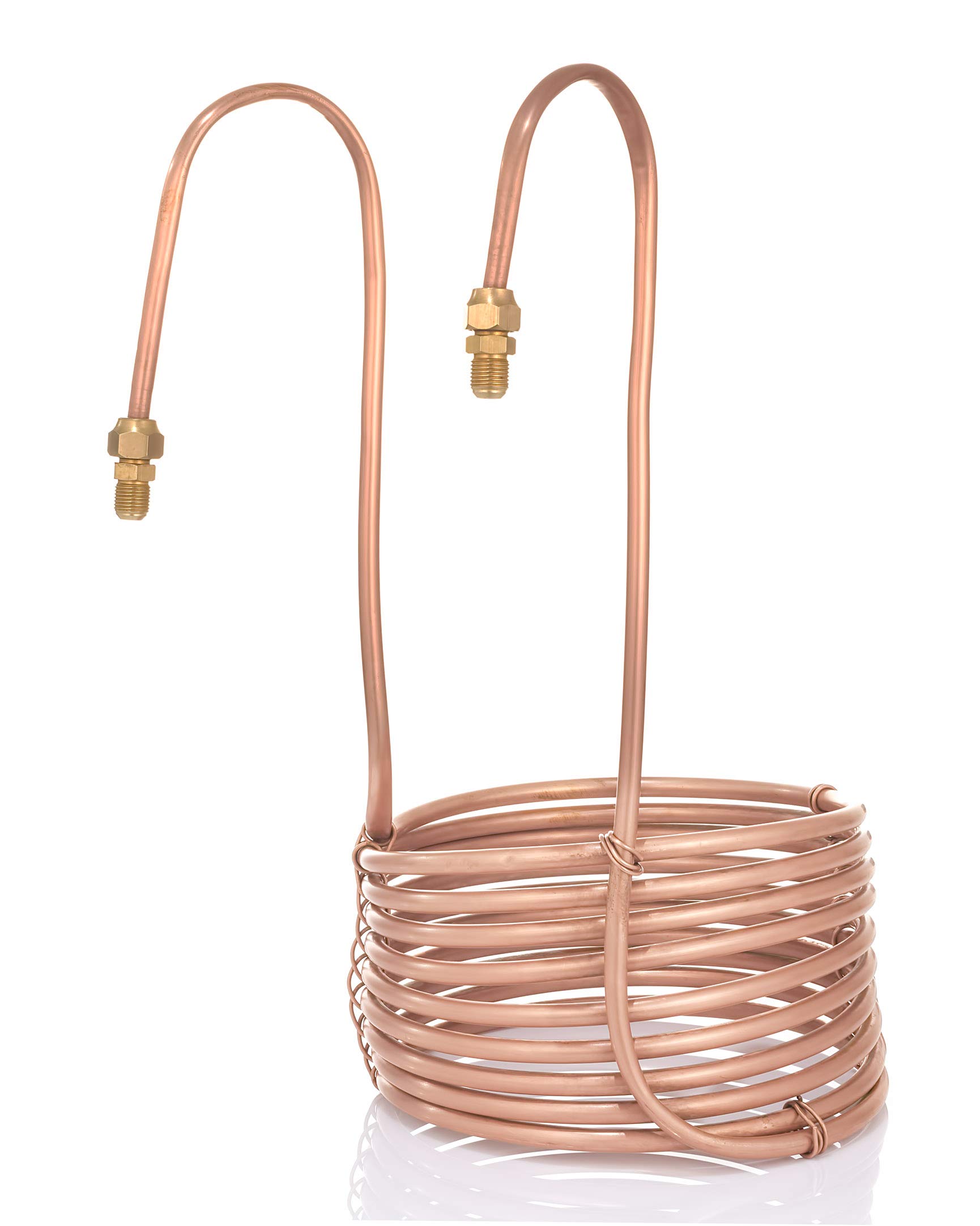 Sponsored Ad - Home Brew Immersion Wort Chiller (25 Feet Tubing, Brown)