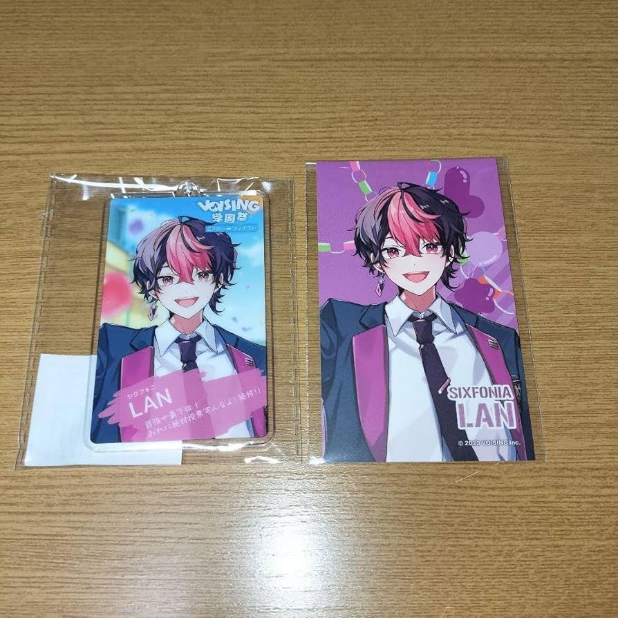 中古】キャラカード LAN(シクフォニ) PASSカード 「SIXFONIA 1st