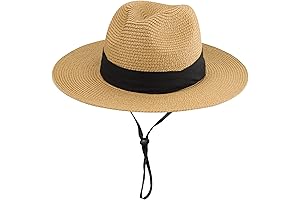 Kids Floppy Straw Sun Hat