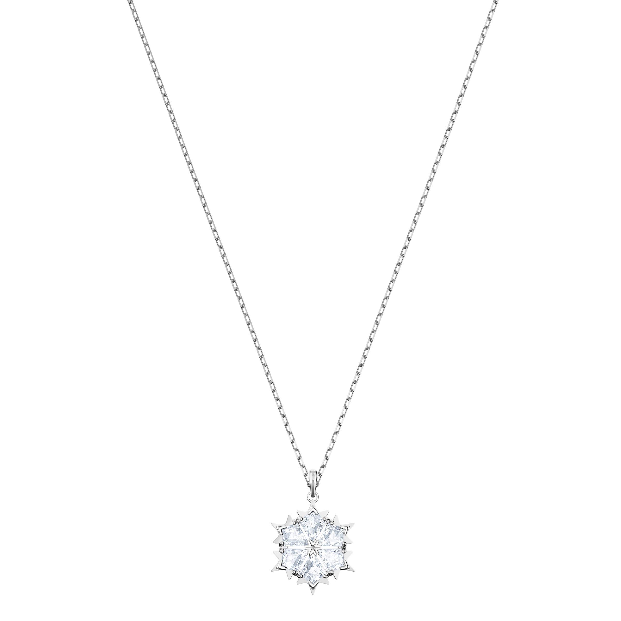 Swarovski Magic Evolution Collection, Snowflake, Rhodium plated