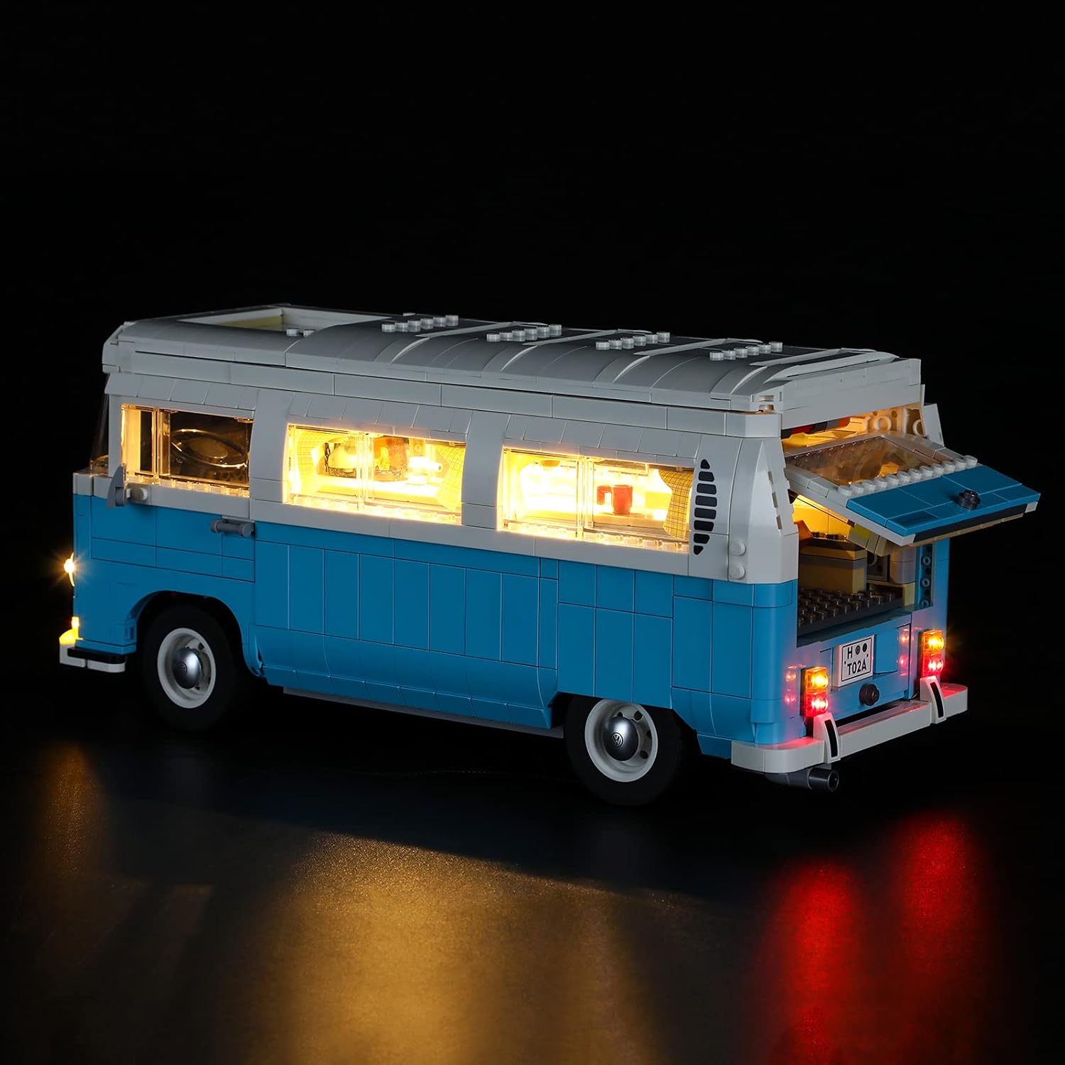BRIKSMAX Led Lighting Kit for T2 Camper Van - Compatible with Lego 10279 Building Blocks Model- Not Include The Lego Set