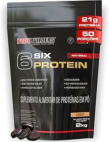 6 Six Protein Cookies N' Cream 2kg – Bodybuilders