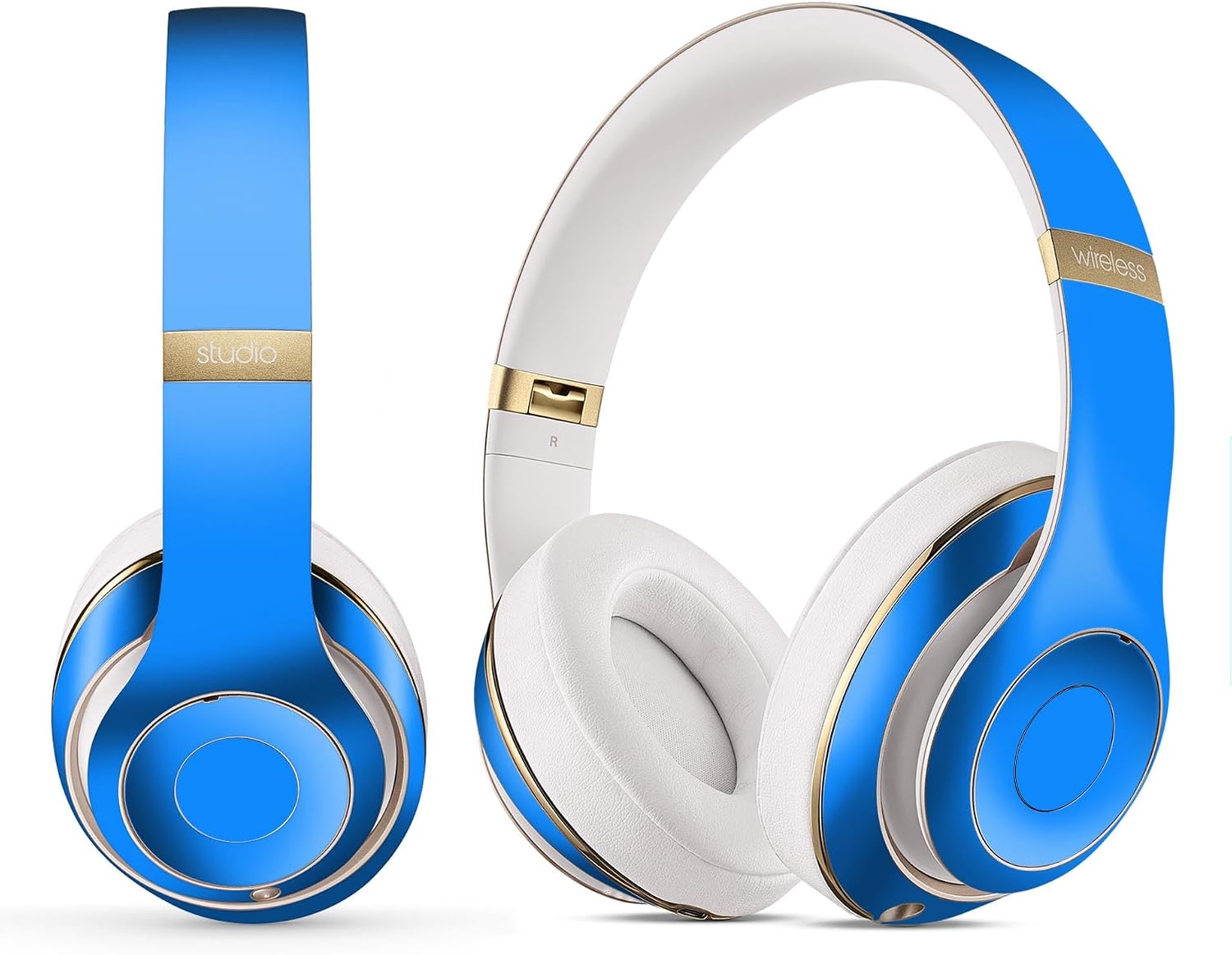 DesignSkinz - Compatible with Beats Studio 2/3 Wireless - Skin Decal Protective Scratch Resistant Vinyl Wrap - Solid Burnt Orange