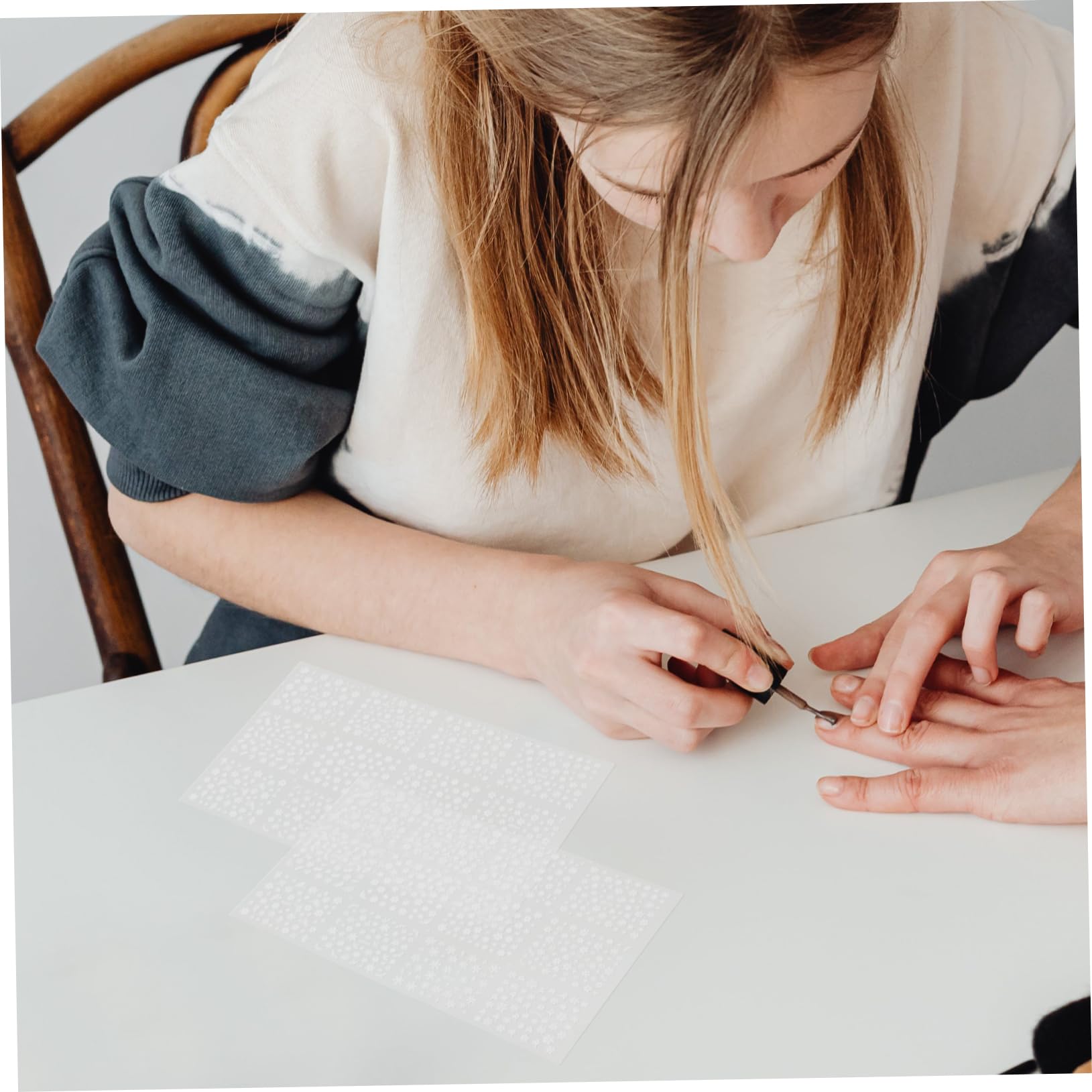 12 Feuilles Autocollants pour Ongles en Résine Smy049-060, 3d