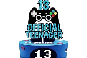 13th Official Teenager Cake Topper Decorations