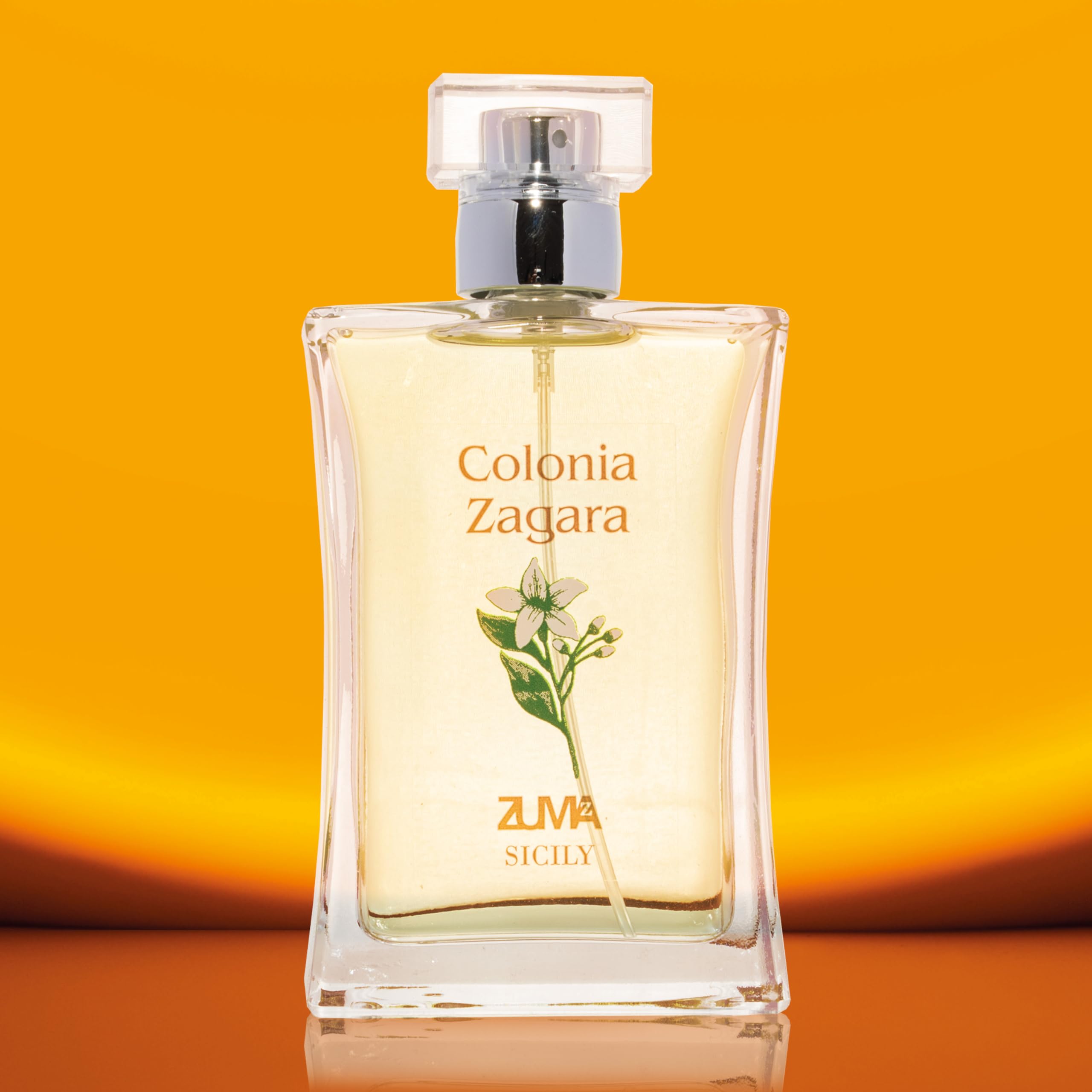 Profumi Zuma - Parfum Zagara Cologne Spray - La Fragrance Historique depuis 1943 qui Réveille la Fraîcheur de la Fleur d'Oranger Made in Sicily (Zagara Zuma 100 ml)
