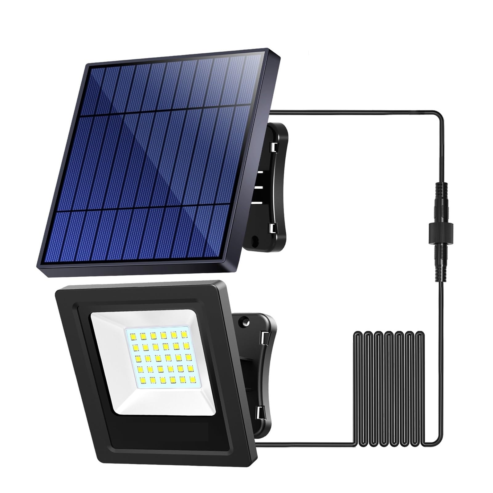 LNHHG Solar Flood Light Solar Security Light Outdoor Super Bright Wall IP65 Waterproof Street Garden Yard Patio Porch for Garden Driveway Garage Patio