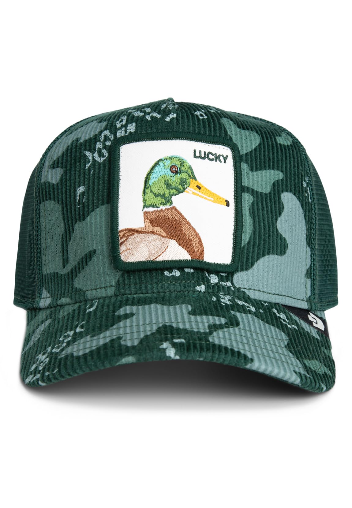 Goorin Bros. Trucker Cap Duck Camo Guard Dark Green, Size: One Size