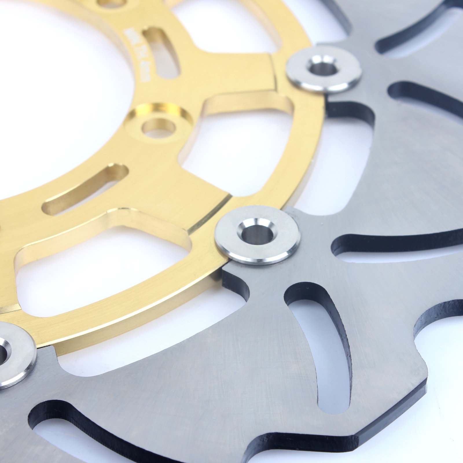 A-Premium Kit De 6 Disques De Frein à Disque Avant Percés Et Fendus