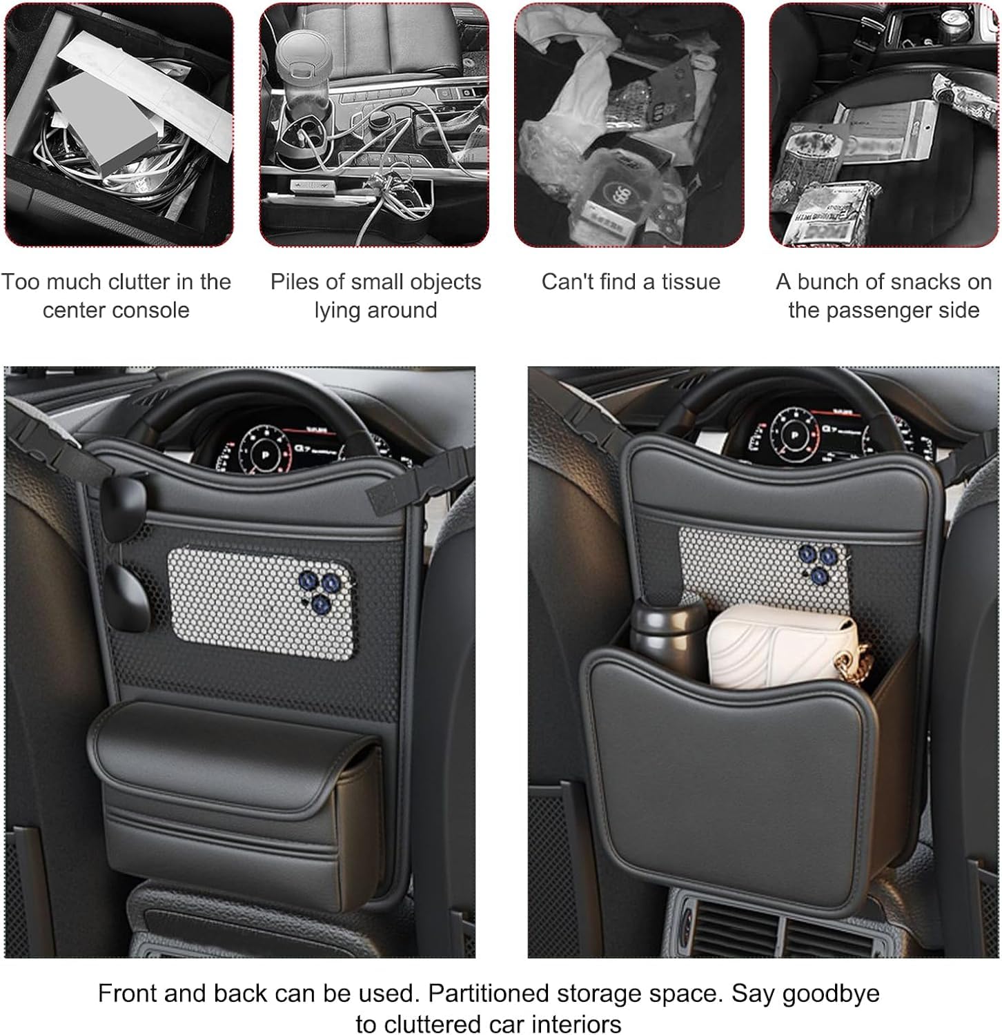 Organizador de Asiento para Toyota Yaris Cross 2020-2026 SUV
