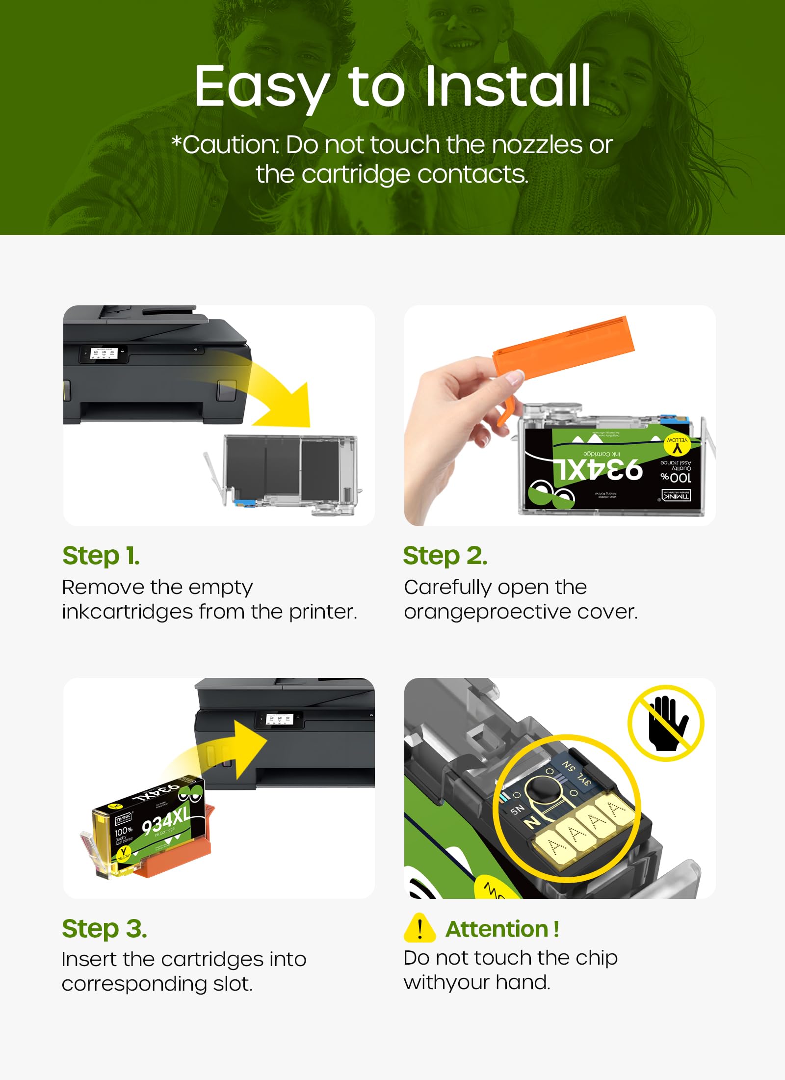 Amazon.com: 934XL 935XL Ink Cartridges Replacement for hp 934 and
