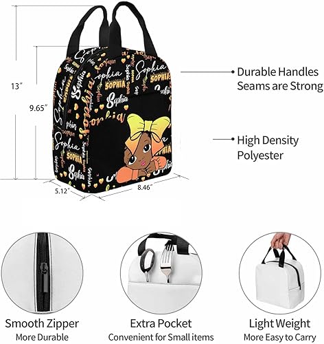 Miniatura 10 de Texto personalizado Elefante desgaste gafas mochila mochila mochila casual Daypack bolsa para mamá niñas, color130, Mochilas Daypack