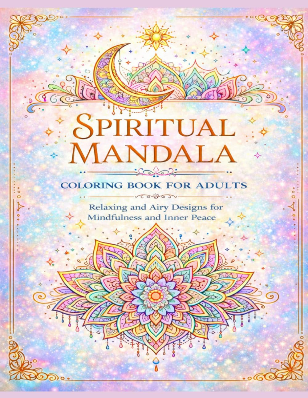Spiritual Mandala: Coloring Book for Adults