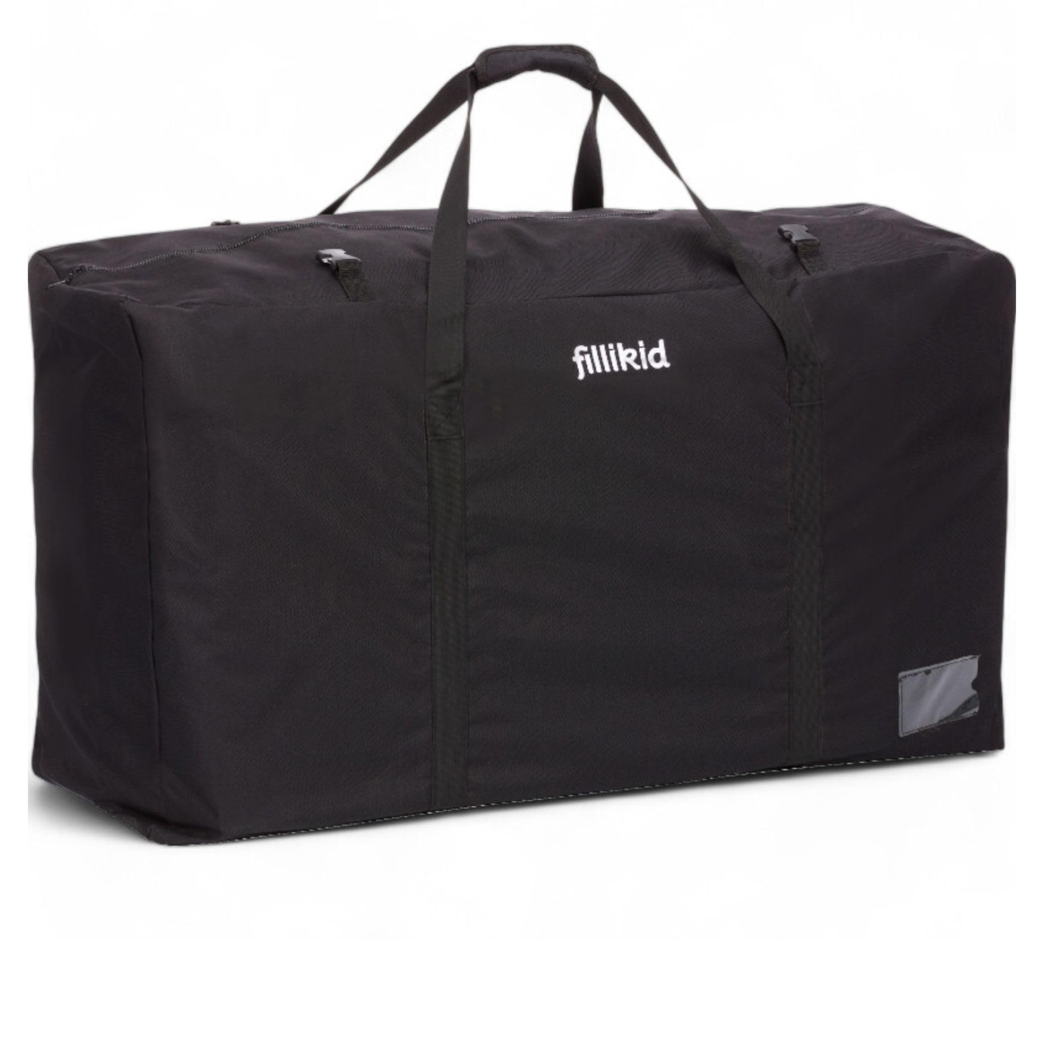 Fillikid Transporttasche für Kinderwagen, Buggys & Autositze | Tragetasche mit Riemen und Adressfenster für Sportwagen, Shopper z. B. Joie Mytrax Litetrax