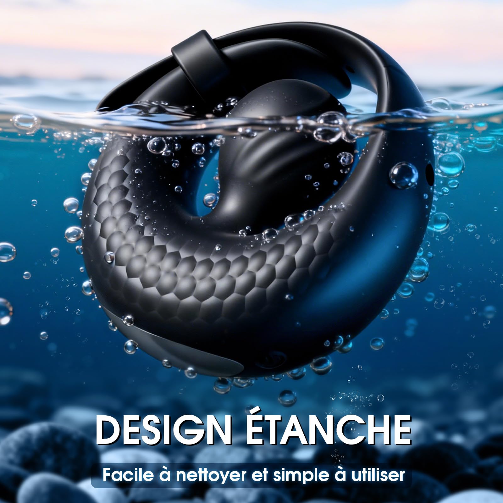 Anneaux de Pénis Vibrant Sex Toys Homme - Cock Ring Vibromasseurs Sextoy Homme avec 10 Vibrations, Anneau Penien - Anneau Homme Réglable APP Anneau Vibrant Pénis Clitoridienne Jouet Sexualité Couple
