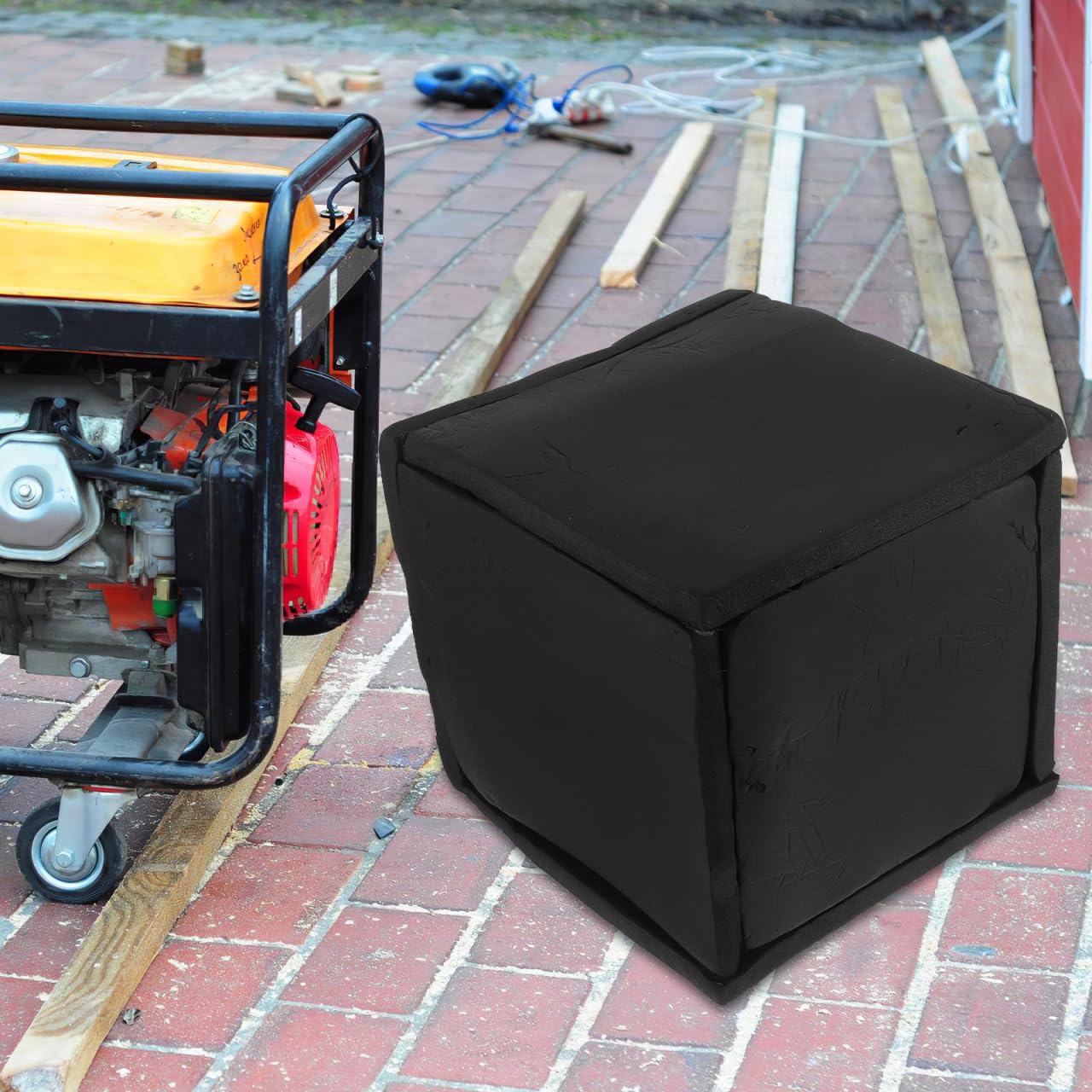 Caja insonorizada para silenciador de generador - Caja insonorizante para motor - de reducción de ruido para bomba de agua, electrónica y taller