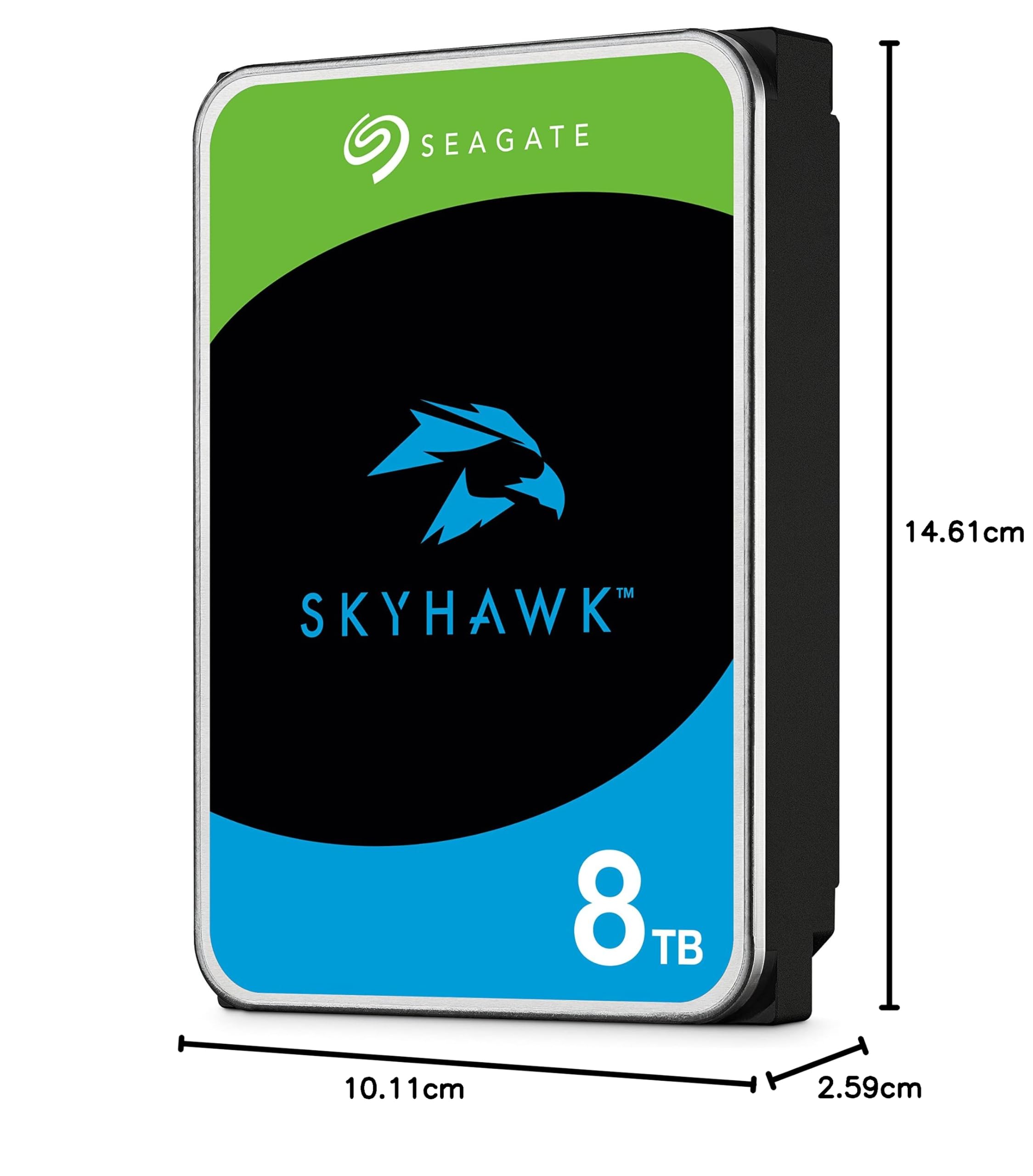 使用頻度極少 SkyHawk 3.5インチ ST8000VX0022 8TB Amazon | Seagate ST8000VX0022 SkyHawkシリーズ [防犯カメラ用 3.5