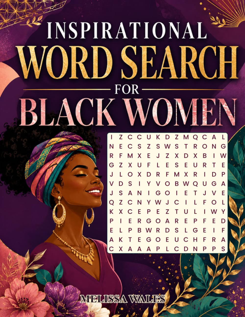 Inspirational Word Search for Black Women: 100 Uplifting Puzzles Focused on Confidence, Resilience, and Personal Growth | Large Print Inspirational Brain Games