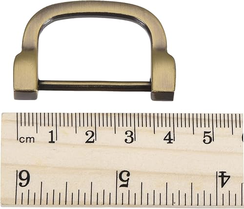 Miniatura 5 de uxcell Anillo en D de herradura en forma de U, hebillas atornilladas