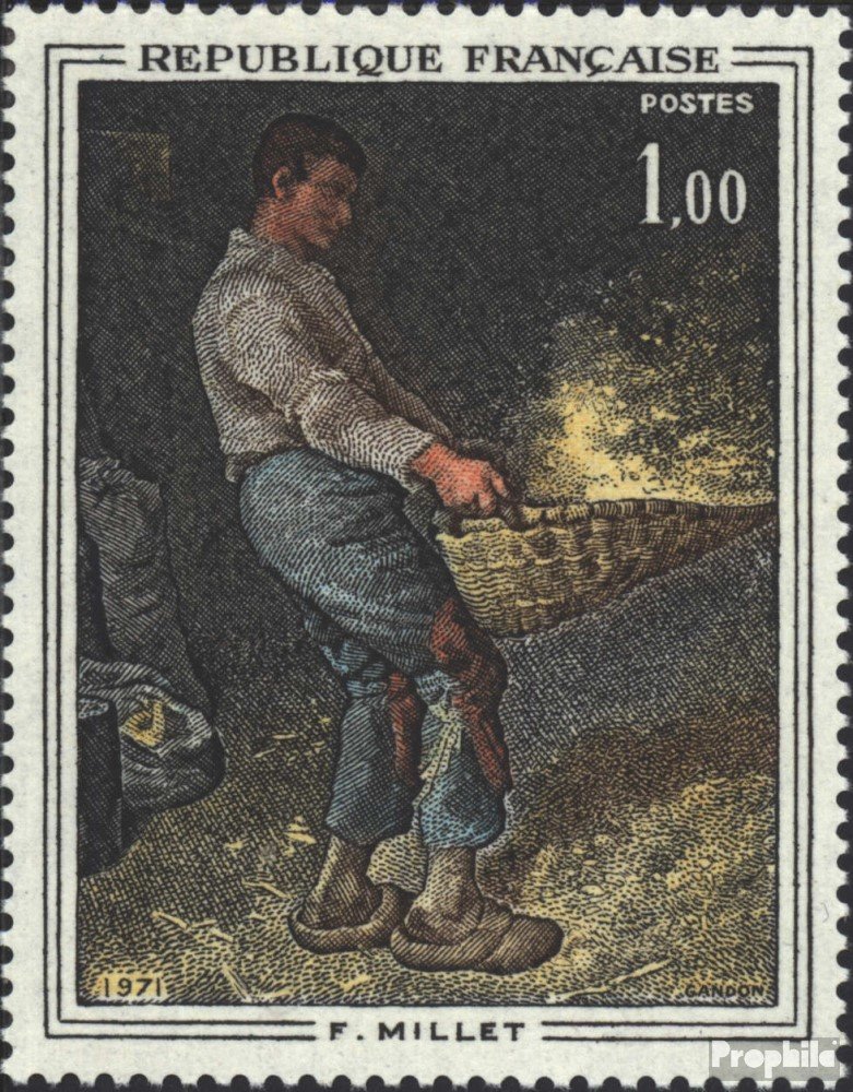 Briefmarken-Set Frankreich 1971 – Postfrisch & Komplett (1750-1755)