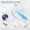 Cargador Rápido para iPad, Cargador Rápido 2 Unidades Adaptador de Pared Tipo C USB C a C Cable 1.8m para iPad Pro 12.9, iPad Pro 11/13 pulgadas (M4), iPad Air 5ta/4ta, iPad mini 6/7, iPad 10/11 (A16) 7