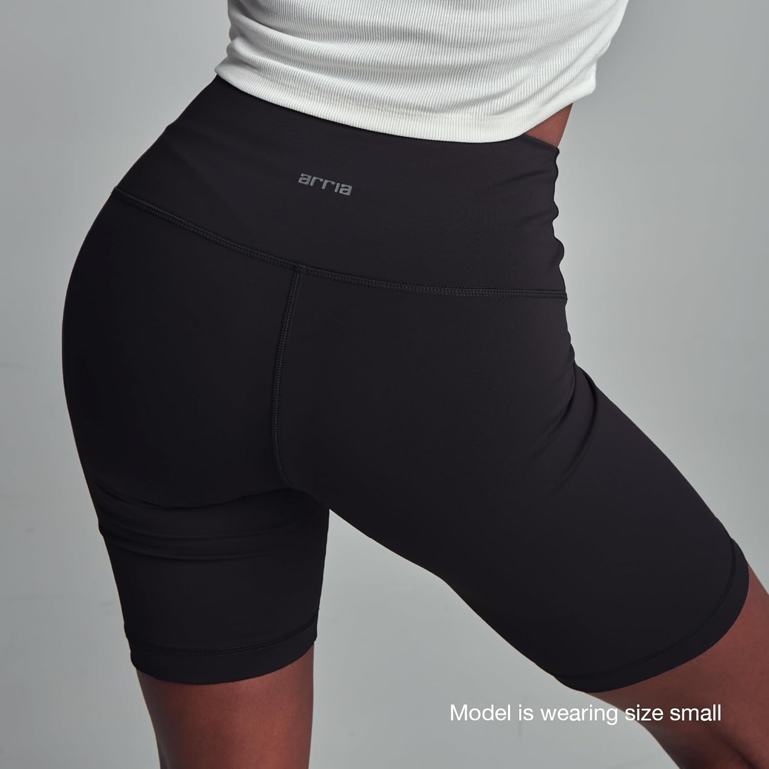 ARRIA Women’s High Rise Biker Shorts – Tummy Control, Curvy Fit, Stylish Buttery Soft, Stretchy, Comfy Everyday Activewear - Image 4