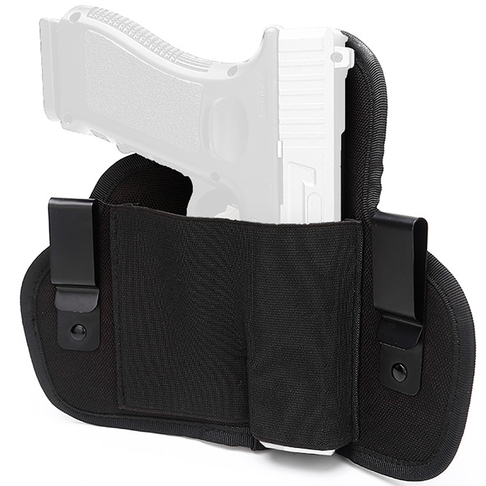 AQzxdc Tactical Universal Gun Holster Concealed Carry Pistol Holster for G1ock 17 Colt 1911 Left/Right Hand Gun Holster