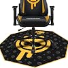 Subsonic - 100x100 cm Brawl Stars Gaming Floor Mat - Non-Slip Mat for Gaming Chairs and Desks - Floor Protection for Gaming Rooms - Official Product