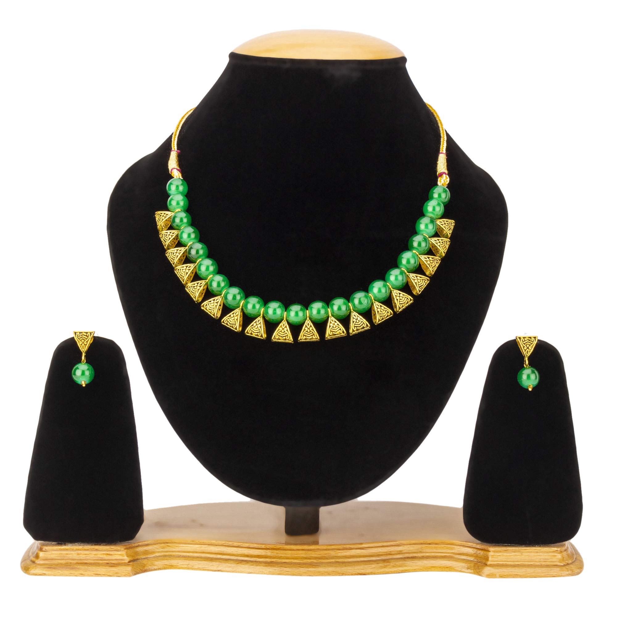 Beaded Mesmerizing Necklace Set