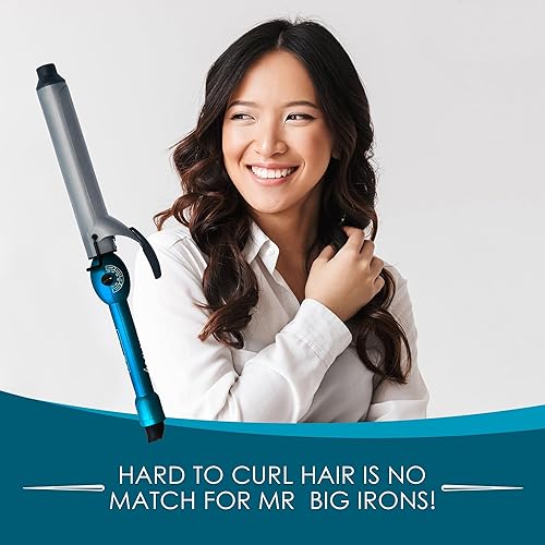 Miniatura 4 de Mr Big Junior - Rizador de pelo  Los rizadores de peinado XL más largos del mercado, cambia el cabello de cabeza plana con este rizador ondulado en