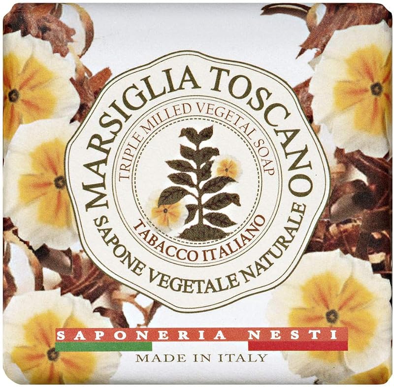 Nesti Dante Sabonete Vegetal Marsiglia Toscano Tabacco Italiano, 181 g