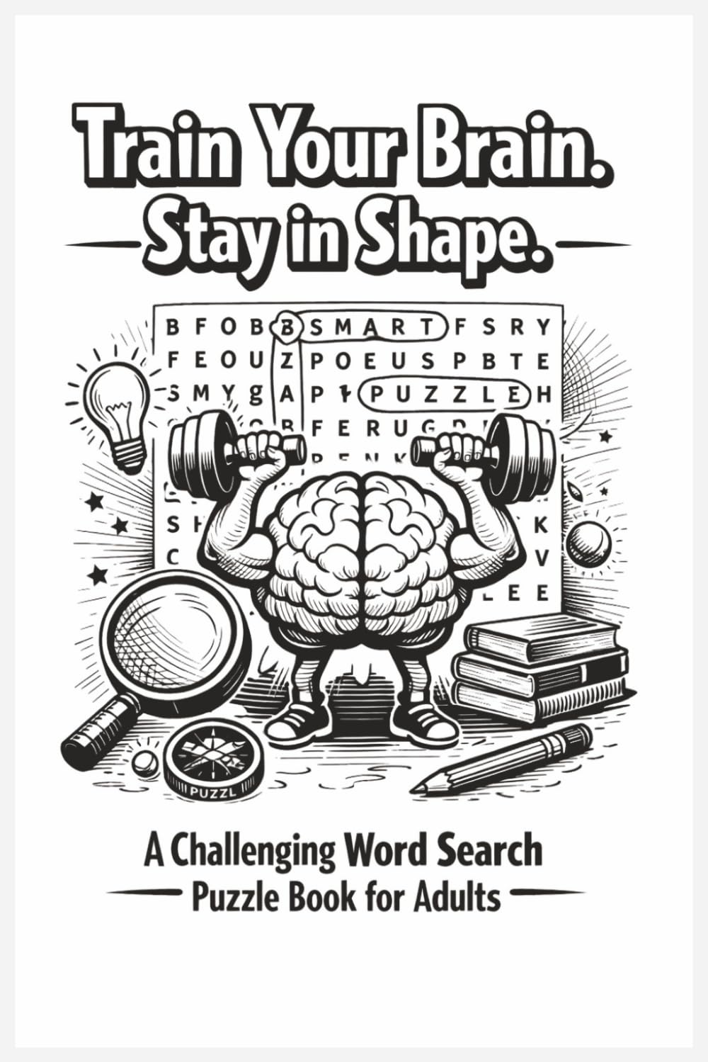 Word Search, Puzzle Book for Adult: A Challenging Word Search Puzzle Book for Adults