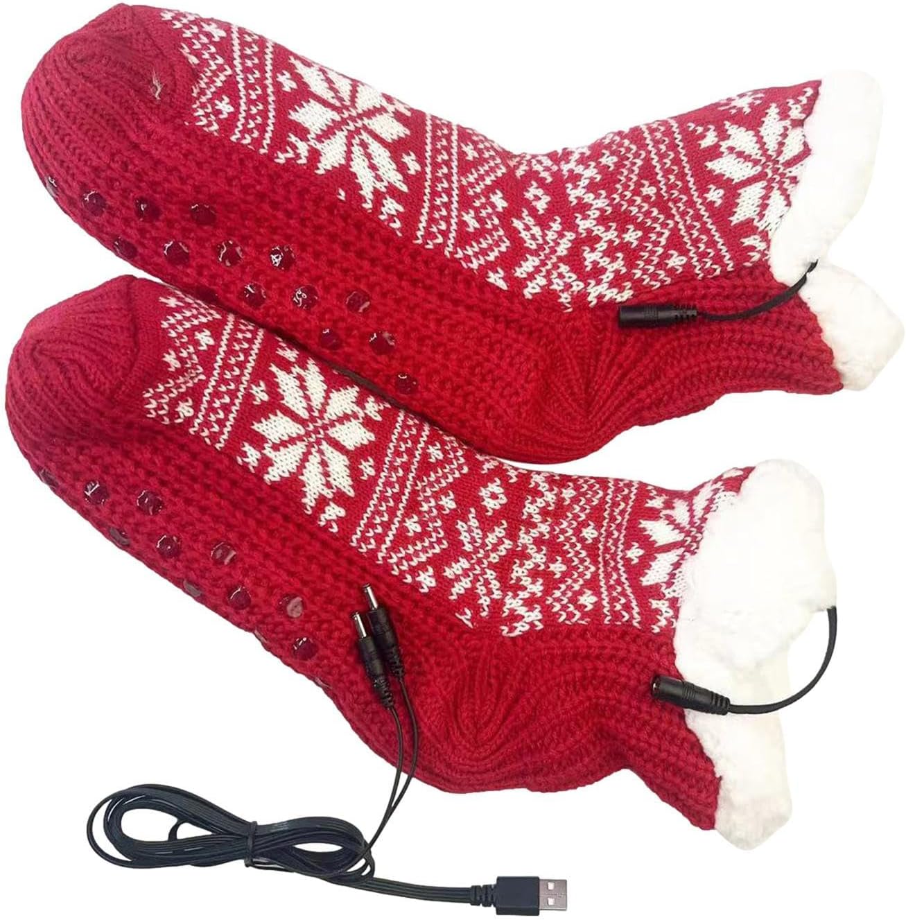 Heated Socks, Electric Heated Socks For Men, Rechargeable