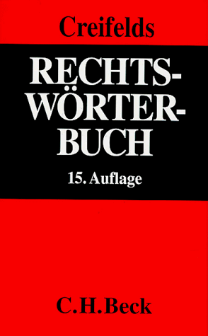 Preisvergleich Produktbild Rechtswörterbuch