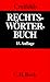 Produktbild Rechtswörterbuch
