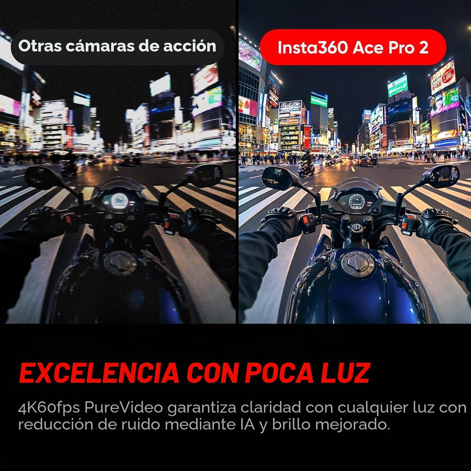 Insta360 Cámara de acción Ace Pro 2-8K codiseñada con Leica