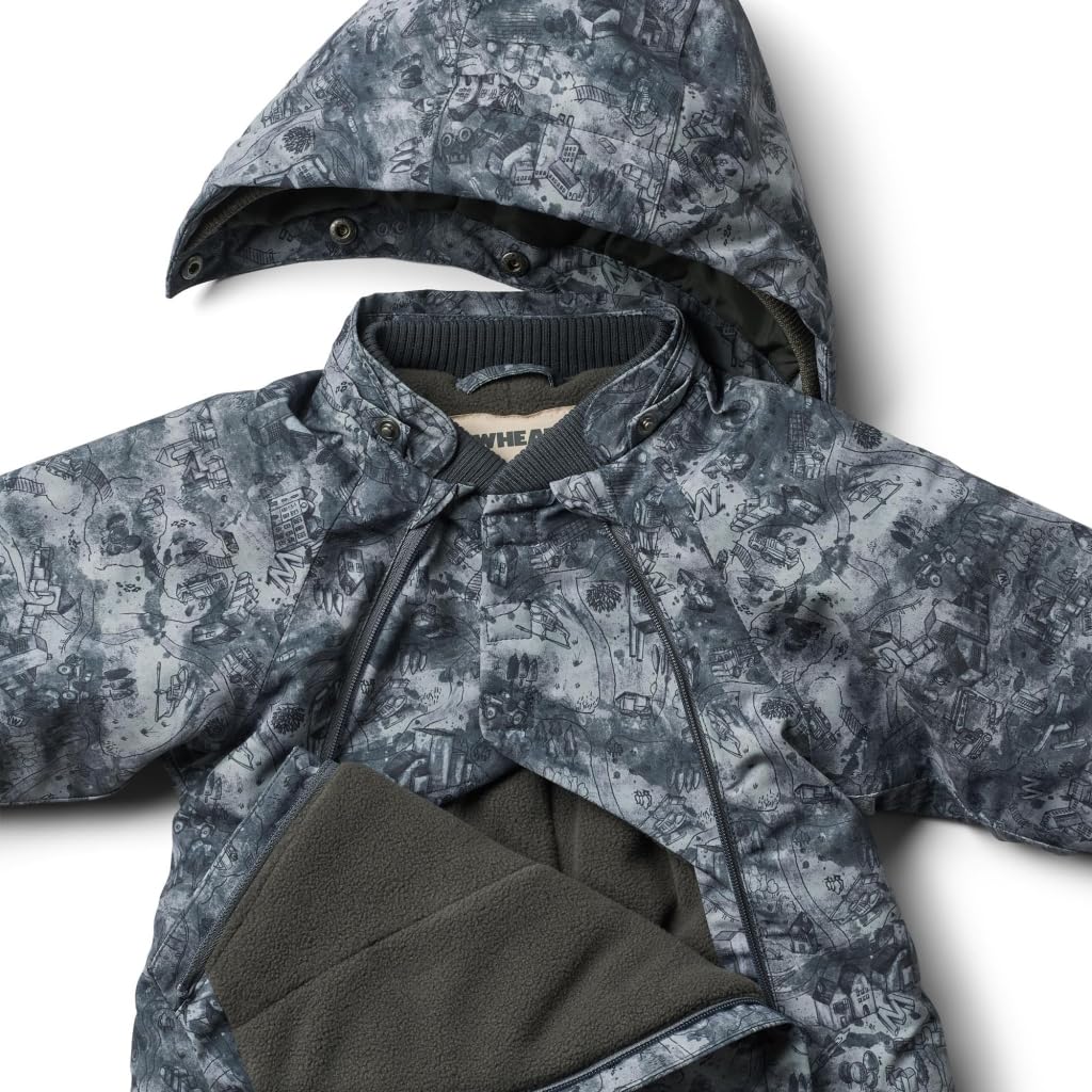Wheat Schneeanzug Skianzug Adi Technical Baby Kleinkind Größen Unisex Jungen und Mädchen 100% recyceltes Poleyster Öko Tex Standard Wasserdicht, Atmungsaktiv, Winddicht Öko Tex Standard