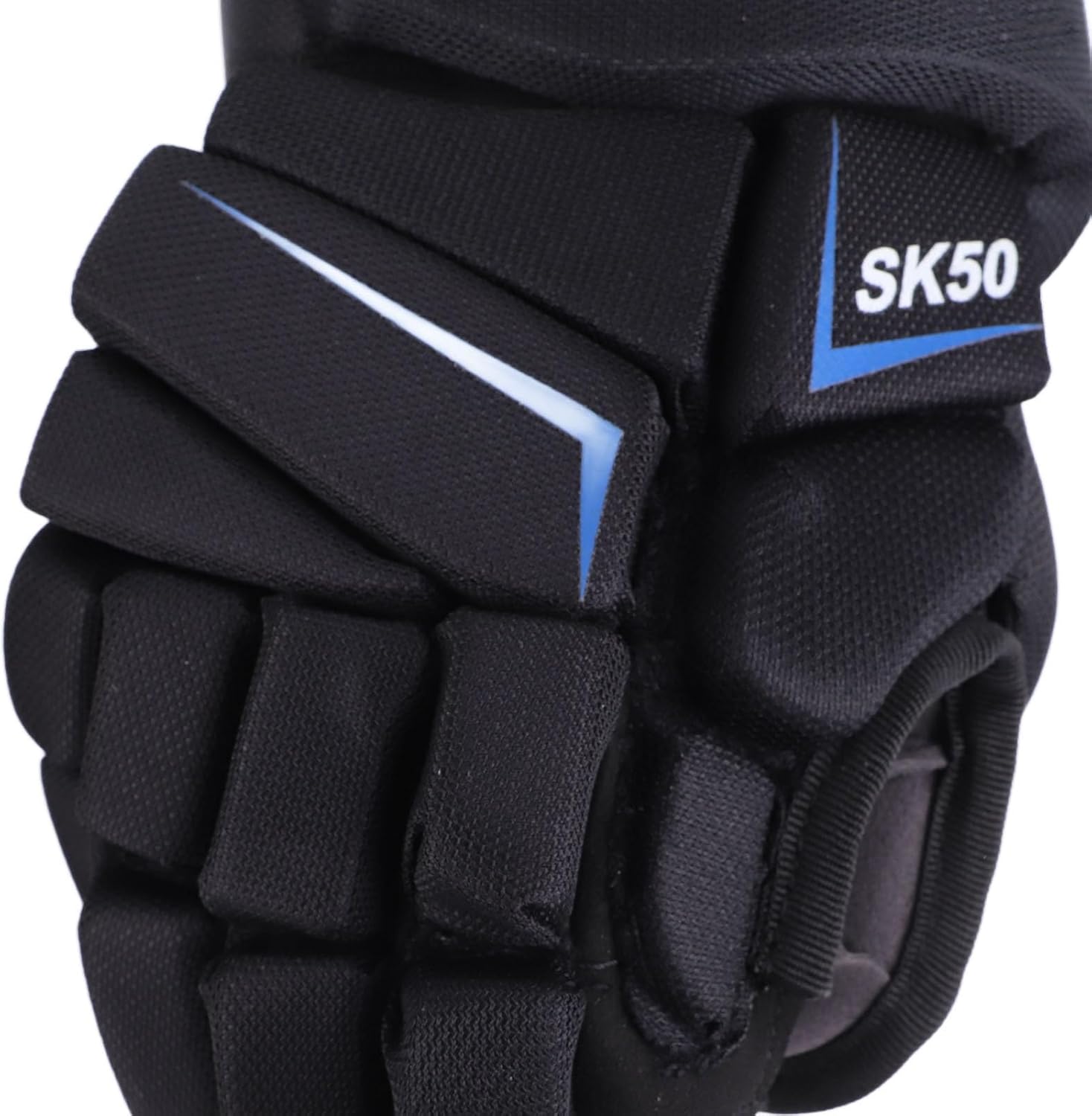 CCYLEZ Street Hockey Gloves, Fitment High Breathability Finger Protective Ice Roller Hockey Gloves EVA Foam 1 Pair for Hockey Players
