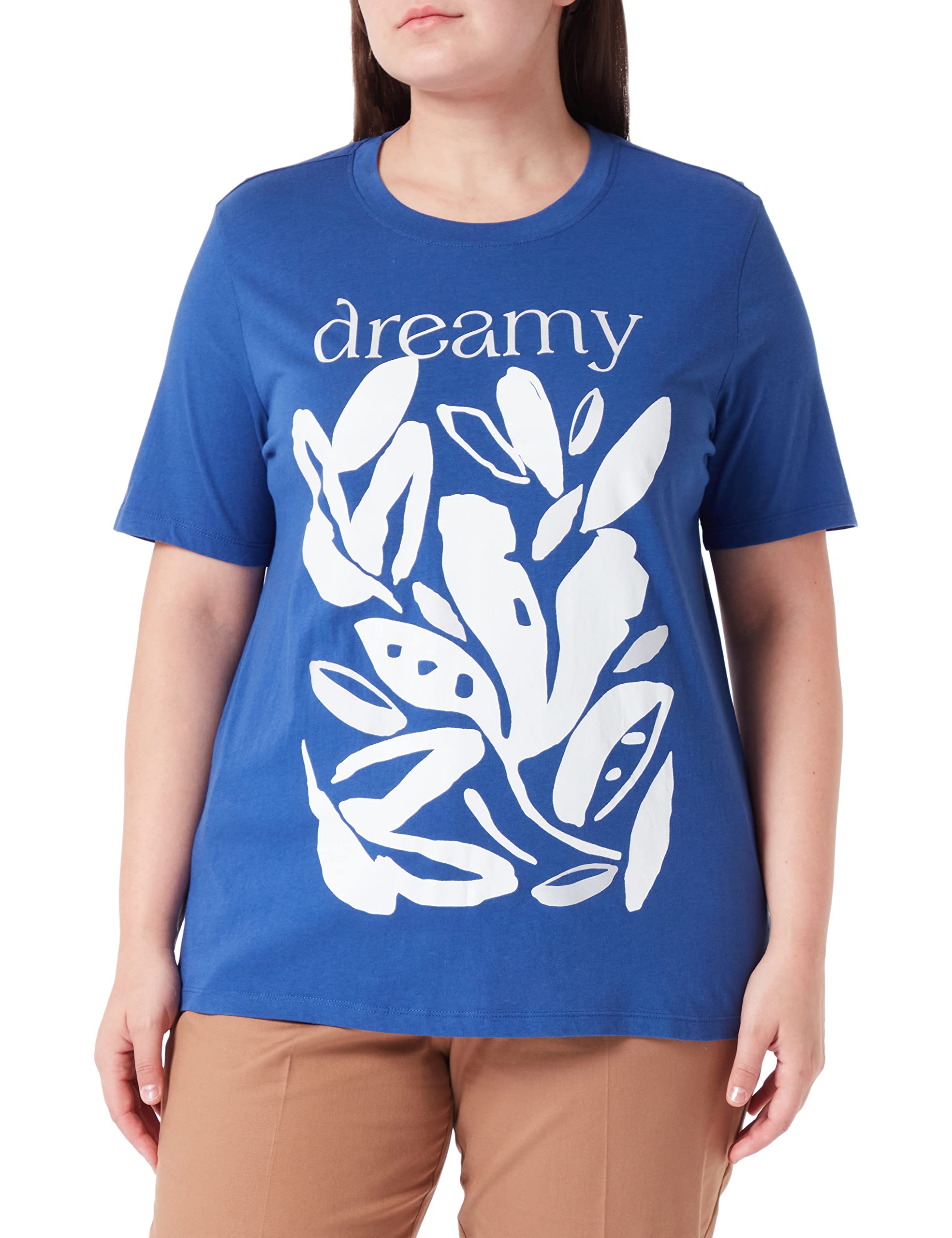 s.Oliver Women's 10.2.11.12.130.2133136 Short-sleeved T-shirt, Blau, 20