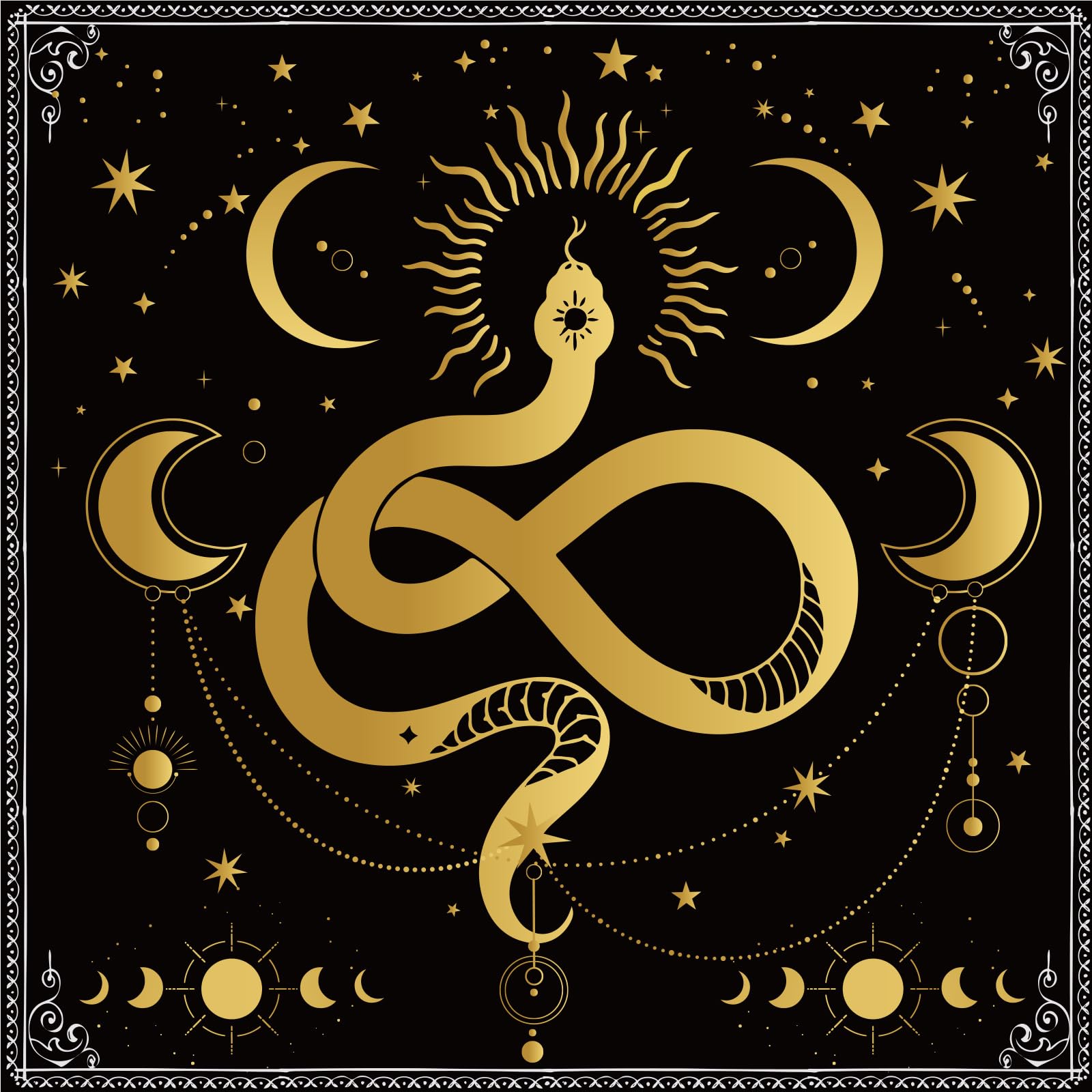 Fukaisu Tarot Altar Cloth