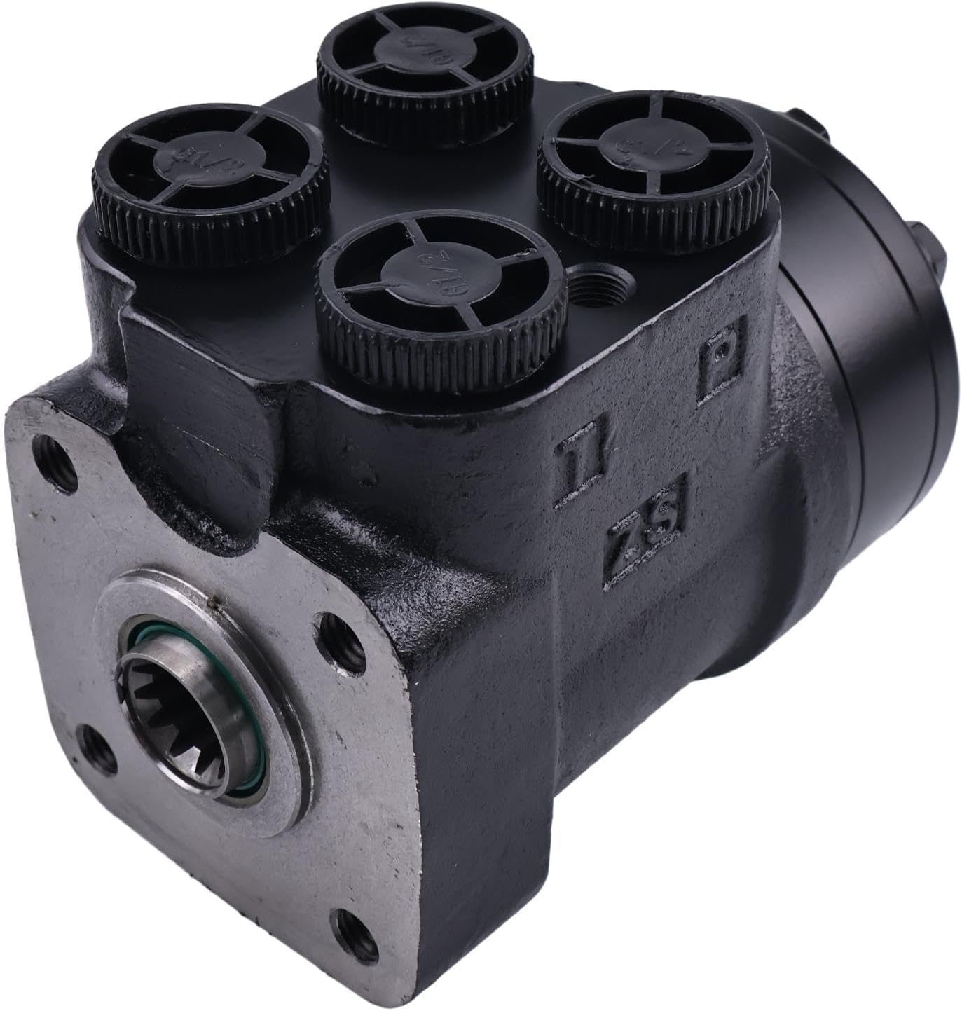 ZTUOAUMA Hydraulic Steering Control Unit Valve OSPB 160 ON 150N0043 150-0043 150B0043 101-1-160-E 101D-1-160-E B1600N Compatible with Danfoss Eaton Hydraulic Units
