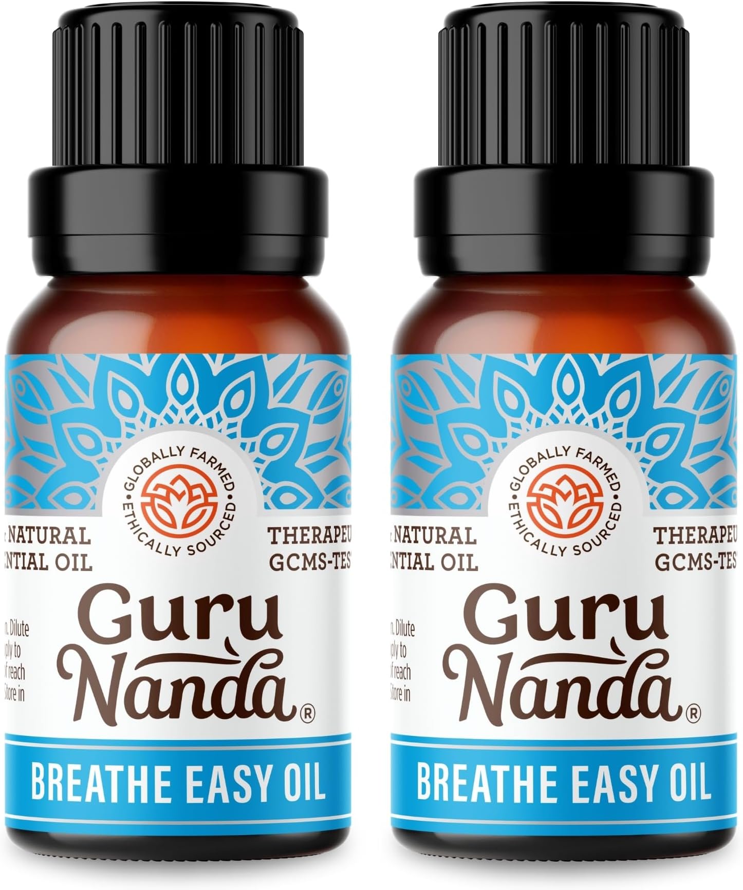 Breathe Easy Essential Oil, Blend of 100% Natural & Pure Essential Oils, Aromatherapy Blend for Helps in Promoting Nasal Breathing (2X0.5 Fl Oz)