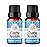 GuruNanda Breathe Easy Essential Oil, Blend of 100% Natural & Pure Essential Oils, Aromatherapy Blend for Helps in Promoting Nasal Breathing (2X0.5 Fl Oz)
