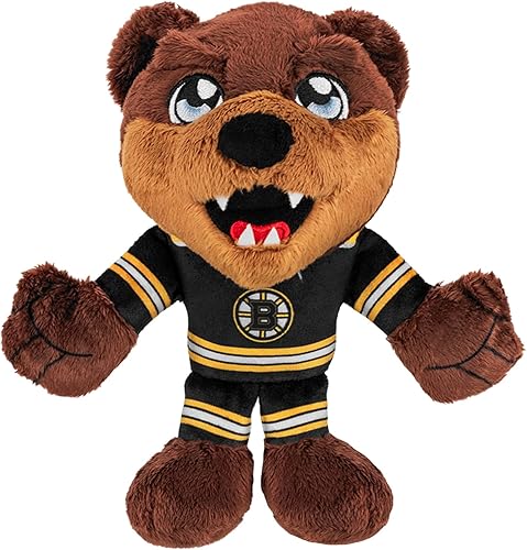 Miniatura 5 de Bleacher Creatures Boston Bruins Blades Kuricha Mascot - Peluche de 8 pulgadas, suave inspirada en Chibi