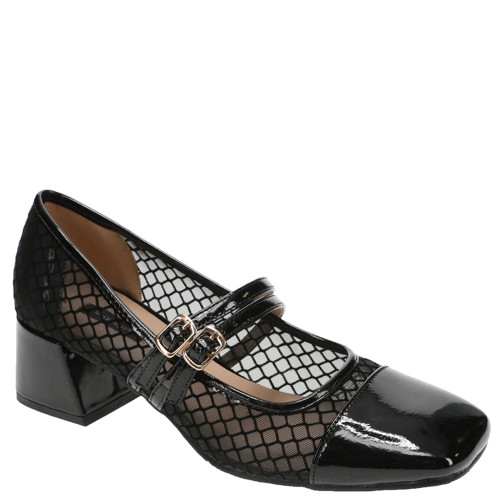 Masseys Women’s Adara Mary Jane Pump with Block Heel