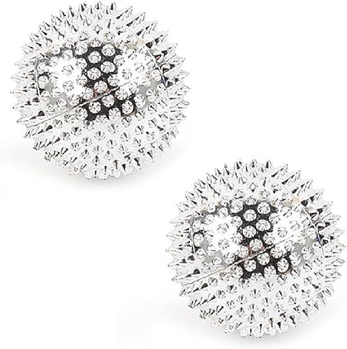 Masajeador de bola de acupresión masajeador activo con pinchos para mano, pie, cuello, espalda, hombro, cintura, punto de activación, acción de