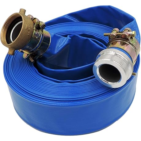 HydroMaxx 2" x 100' Lay Flat Discharge Hose