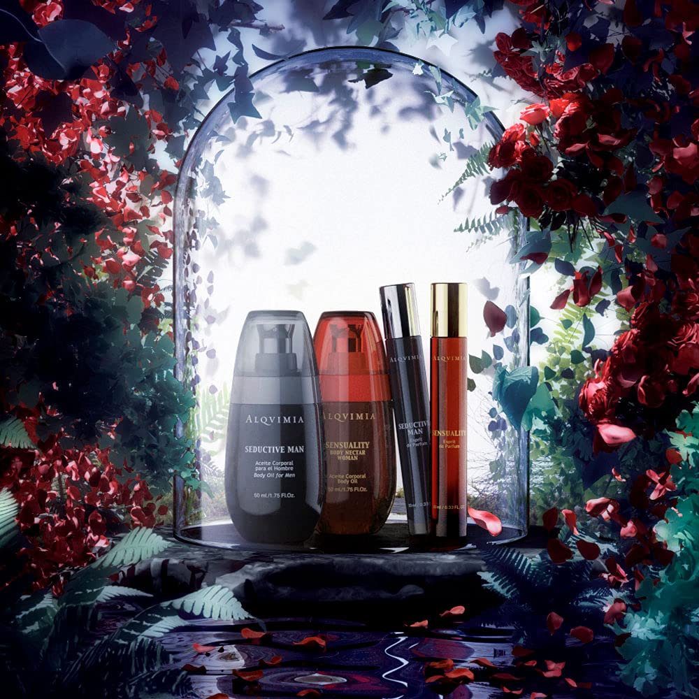 Alqvimia | Aceite Corporal SENSUALITY Body Nectar Woman | Revitaliza la Feminidad y Realza la Belleza de la Mujer | 50 ml